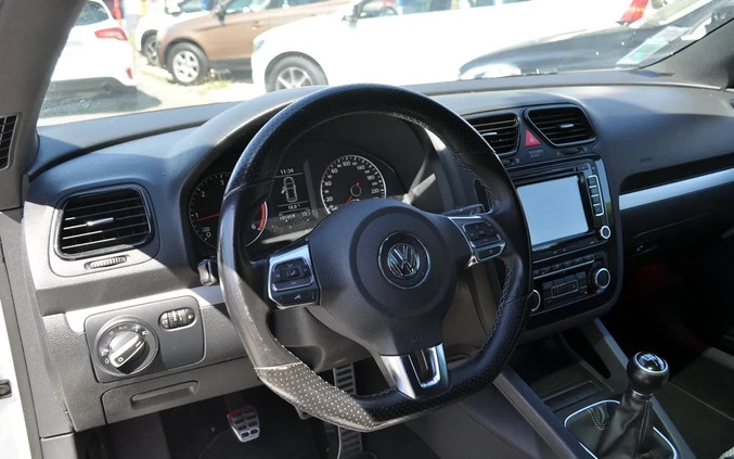 Volkswagen Scirocco cena 34500 przebieg: 185900, rok produkcji 2010 z Dębno małe 277